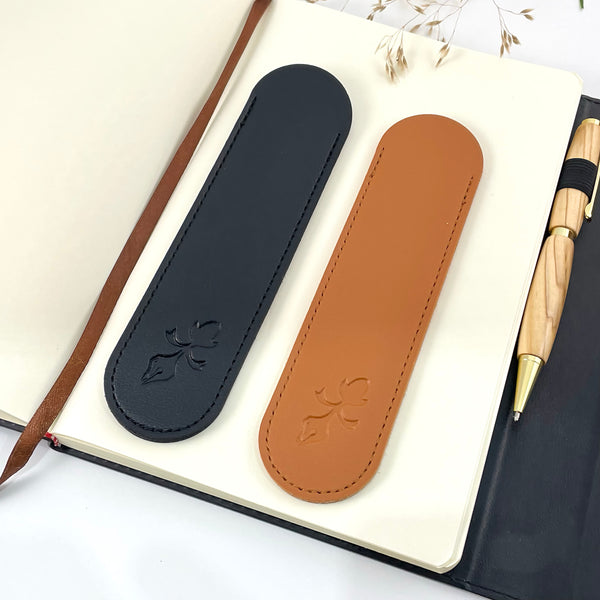 Etui luxe pour stylo en cuir PU